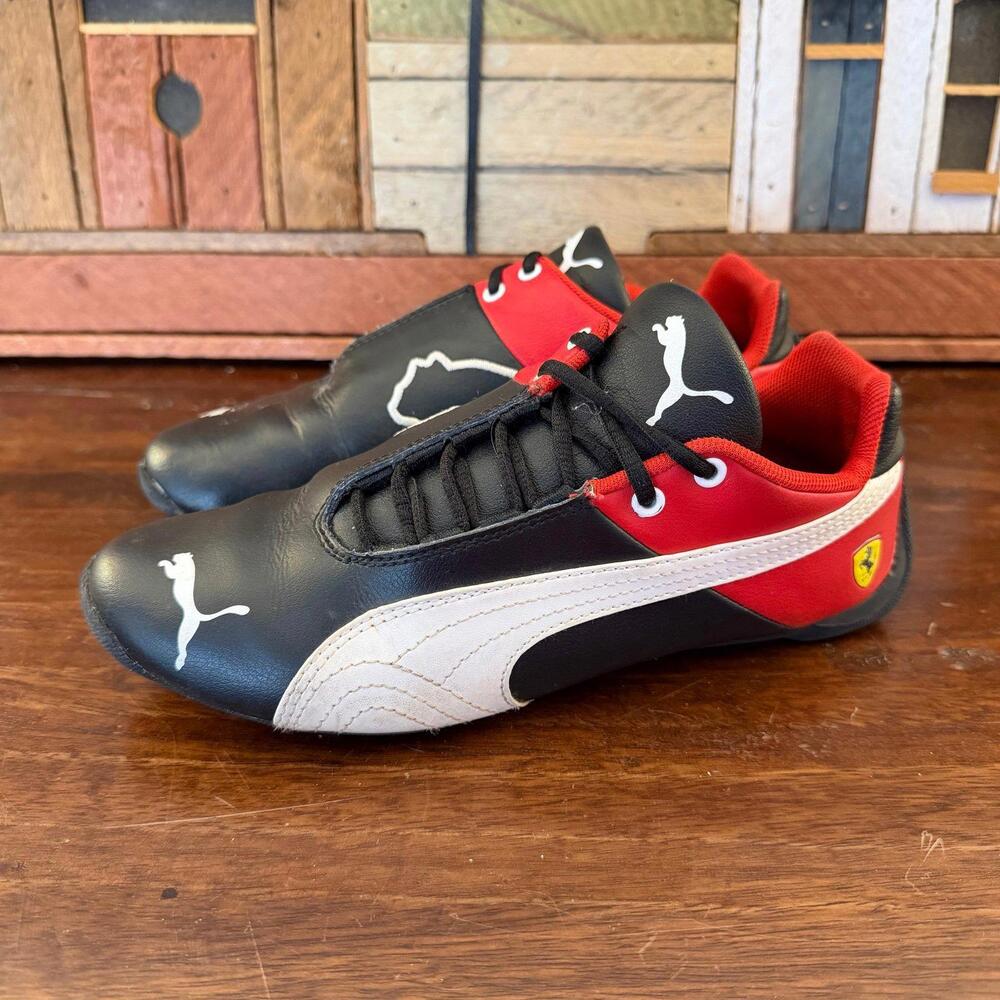 Puma Future Cat Super Jr‎ Red Black White Shoes